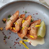 Lunch day 2 / Starter / (tiny) empanadillas at Malila Coffee in Valencia