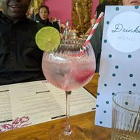 Vegan cocktail at Taste of Thailand in Sheffield