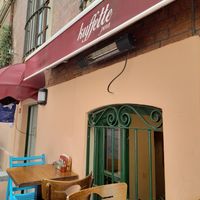 Outside view at Kuffette Pera in Istanbul