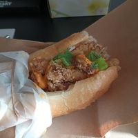Fried shrooms bahn mi at Doi - Banh Mi + Baos in Vancouver