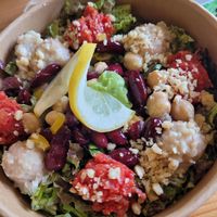 Vegan taco rice at Sunny Tacos in Okinawa