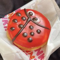 lady bug donut   at Dunkin' - Ostbahnhof in Berlin