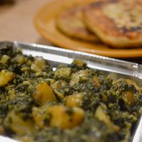 Saag Aloo  at Eden Vegan Kitchen in Leiria