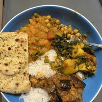 (Tesco naan)  at Yak & Yeti in Truro