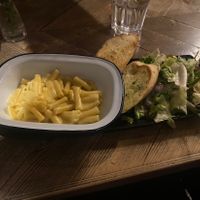 Vegan mac and cheese   at The College Arms in London