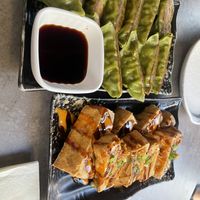 Gyoza und frittierter Tofu  at Takumi Ramen Kitchen in Vienna