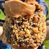 Chocolate biscoff and honeycomb bomb 😋 at The Depot Bakery in Sheffield