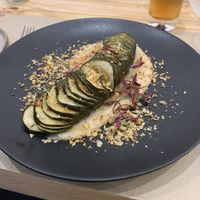 ‘Harissa Roasted Zucchini’ main at TERRA in Funchal