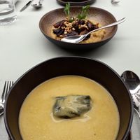 Pumpkin soup at TERRA in Funchal