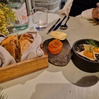Selection of breads at TERRA in Funchal