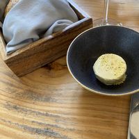 Sourdough bread, vegan butter with lemon and salt  at TERRA in Funchal