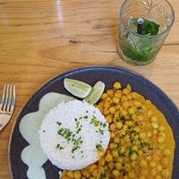 curry with chickpeas at TERRA in Funchal