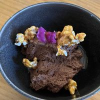 Mousse a Chokolat mit kandiertem Popkorn  at TERRA in Funchal