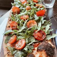Vegan sausage pizza 🍕   at Soho House in Chicago