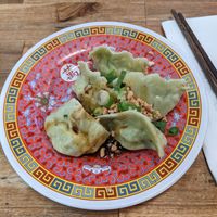 vegan raviolis at Trantranzai - Châtele in Paris