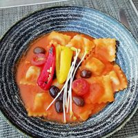 Ravioli at The Market Restaurant in Albufeira