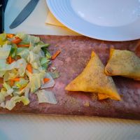 Samossa at Namaste in Paris