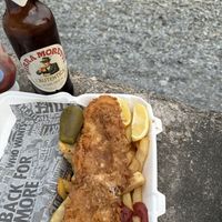   at Walkers Quality Fish & Chips in Aberdovey