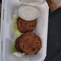 Chickpea Croquettes at Badass Burgers in St Julians