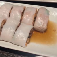 Crispy wild mushroom and bean curd cheung fun   at Yauatcha - Soho in London