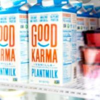 Vegan fridge at Vindeket Foods in Fort Collins