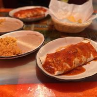 Veggie Burrito with Beans & Rice….  No Cheese or Sour Cream  at El Jalisco Authentic Mexican Cuisine in Johnstown