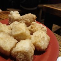 Deep fried salt and pepper tofu at Old Tree Daiwan Bee in London