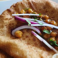 Chole Bhature at Indian Food Junkiz in Launceston