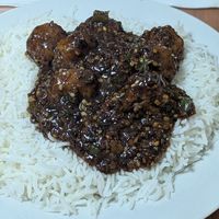 Manchurian at Indian Food Junkiz in Launceston