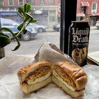 H.E.C.  at A. T. M. Vegan Deli in Brooklyn