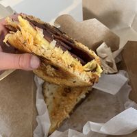 Reuben   at A. T. M. Vegan Deli in Brooklyn