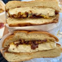 B.E.C. Sandwich  at A. T. M. Vegan Deli in Brooklyn