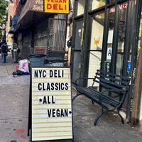   at A. T. M. Vegan Deli in Brooklyn