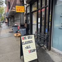   at A. T. M. Vegan Deli in Brooklyn