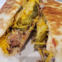 Crunch wrap(minus beyond) at The Boochyard @ Local Roots in Vista