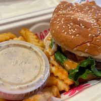radical burger   at The Radical Beet in San Diego