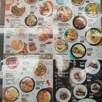 Menu including other plant based options at Rice Workshop in Melbourne