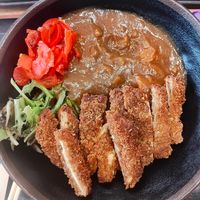 Vegan katsu curry at Rice Workshop in Melbourne