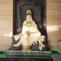 Front shine (goddess is mercy) at Water Drop Teahouse in Metro Manila