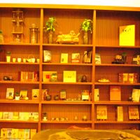 library at the resto at Water Drop Teahouse in Metro Manila