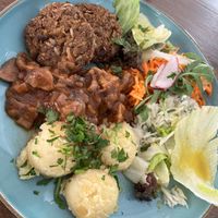 Chops with cauliflower 🍲  at Green Way - Food For Life in Sopot