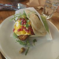 Falafel pita at Green Way - Food For Life in Sopot