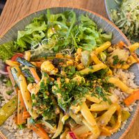 Yellow curry at Green Way - Food For Life in Sopot