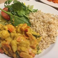 Curry de légumes  at Green Way - Food For Life in Sopot