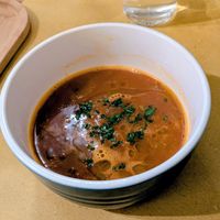 Cena marocchina - Harira at Animo Cucina Naturale in Brescia