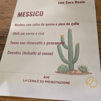 Cena messicana at Animo Cucina Naturale in Brescia
