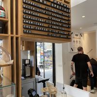 Menu  at Akbar in Tel Aviv