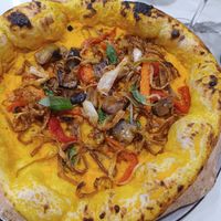 Pizza vegana di settembre at Biga in Milan