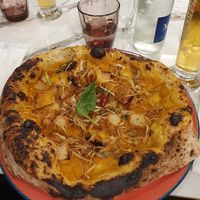 Vegan dream pizza at Biga in Milan