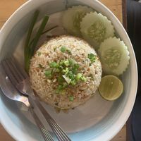 Vegetable fried rice  at Malakor Kitchen and Cafe - ร้านมะละกอ in Ayutthaya